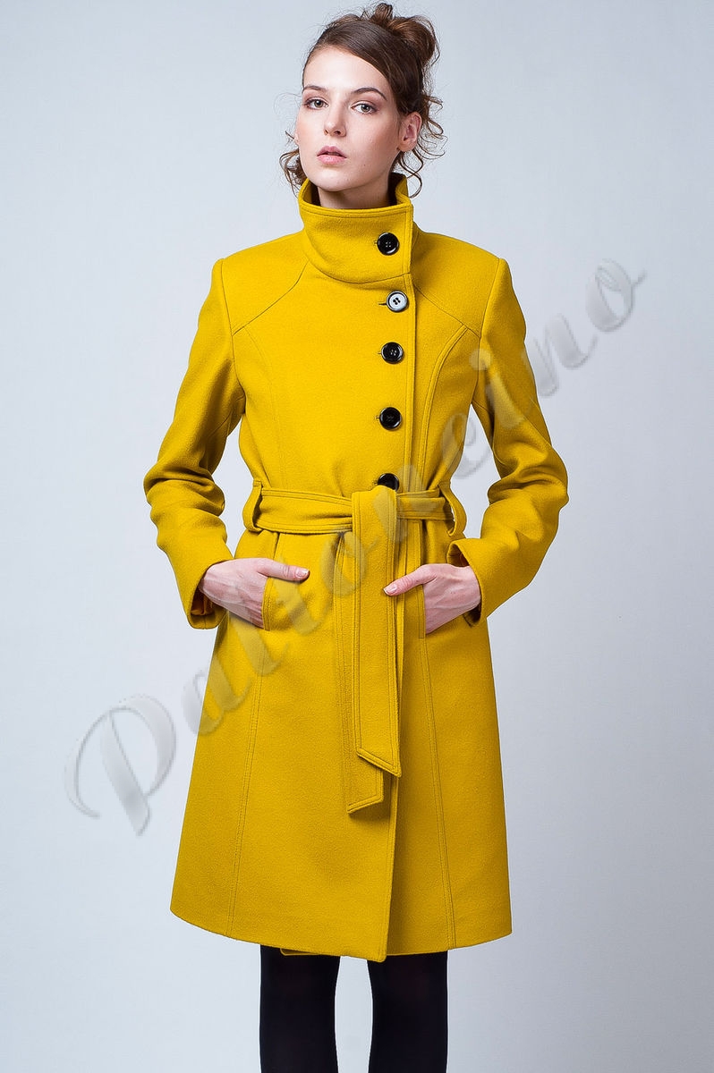 Приталенное пальто со стойкой - купить недорого в Москве в салоне Paltoncino- Цены, Фото, Отзывы